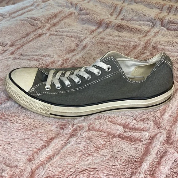 Converse gray size 9 men’s - Picture 9 of 13